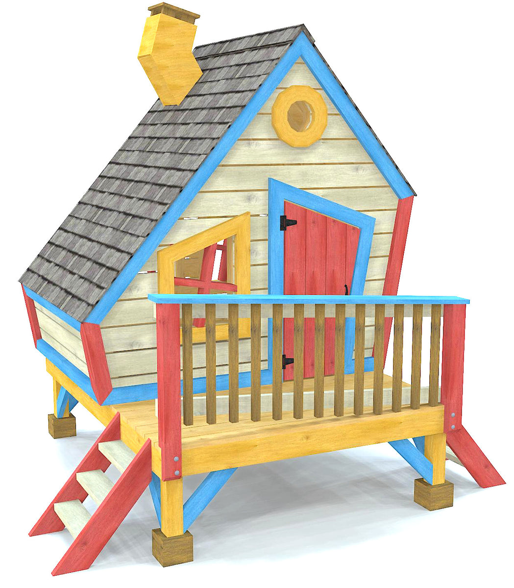 Wacky Toddler Playhouse Plan 