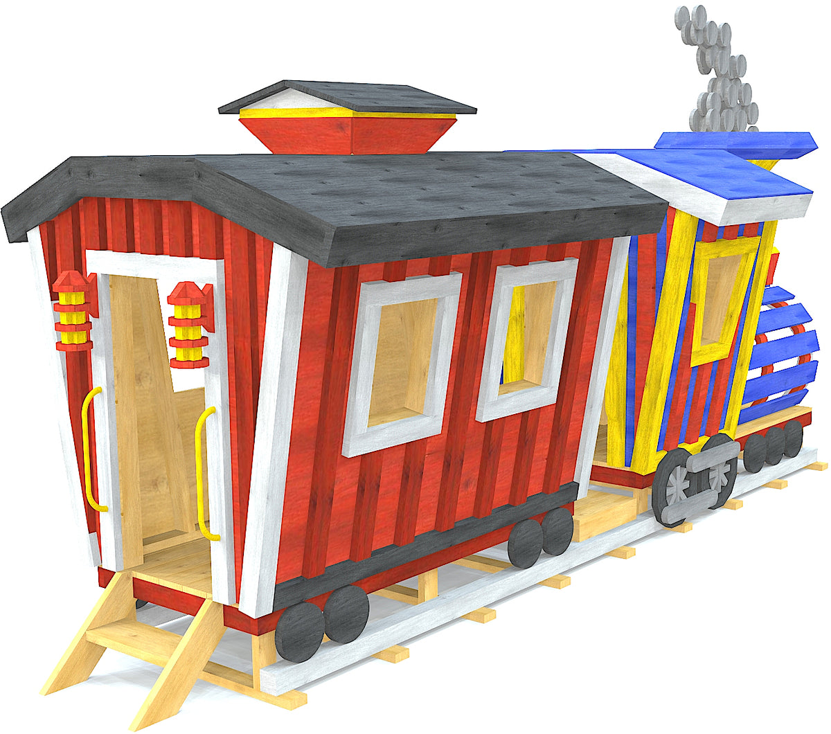 Train playhouse best sale