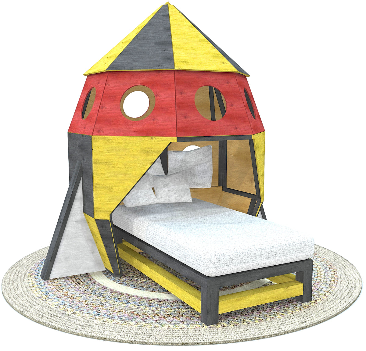 Rocket best sale kids bed