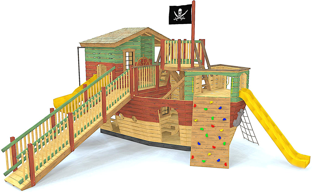 Davy Jones' Locker playground Pirate Ship 