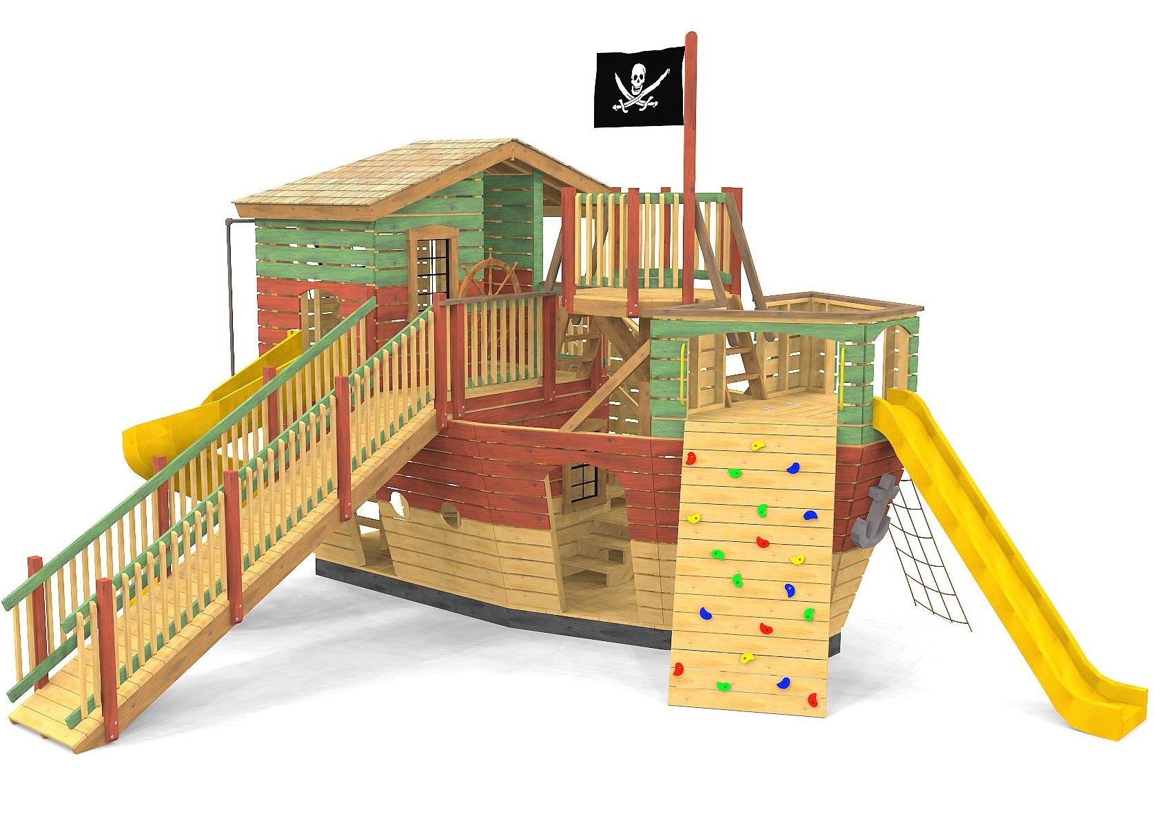 Davy Jones' Locker Pirate Ship Plan