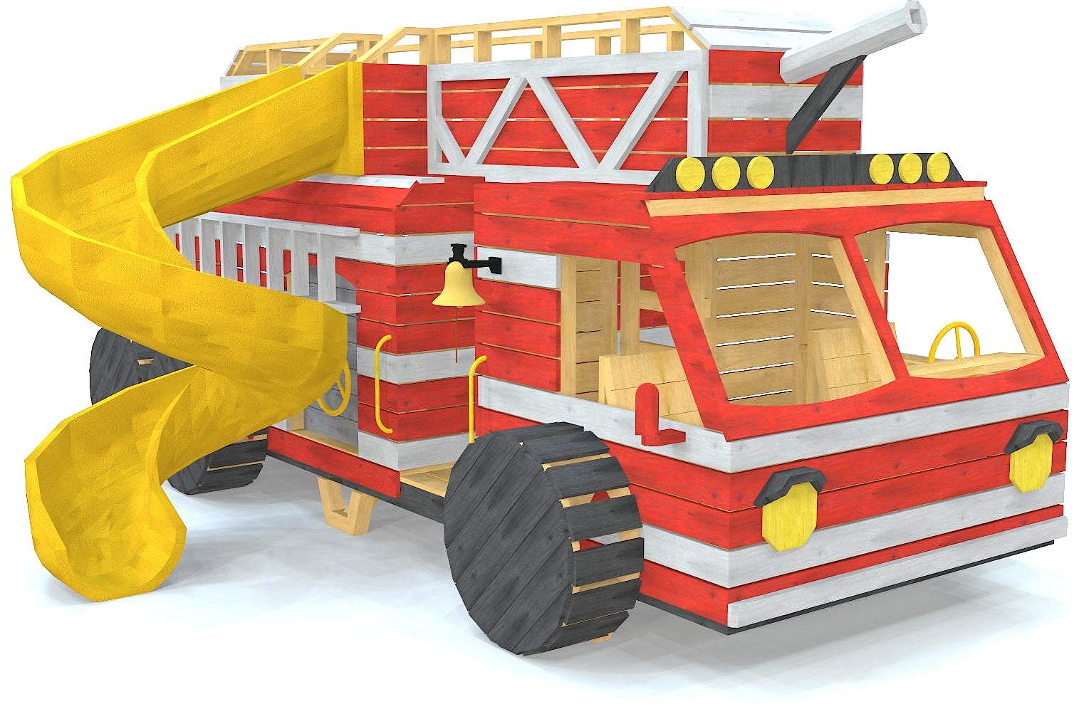 First Rescue Fire Truck Playset Plan