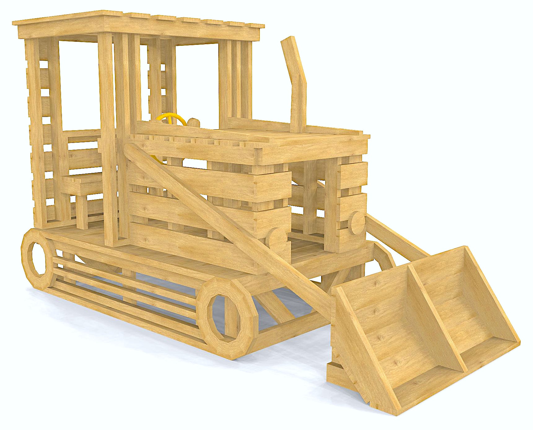 Autoribaltabile Camion: Woodcraft Quay Costruzione Legno 3D Model Kit Autoribaltabile Camion: Woodcraft Quay Costruzione Legno 3D Model Kit