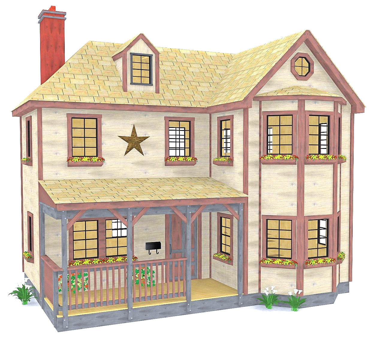 Mainline Estate Playhouse Plan