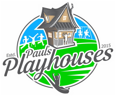 logo of DIY Playhouse & Shed Plans | Creative Projects for All Skill Levels - Paul's Playhouses