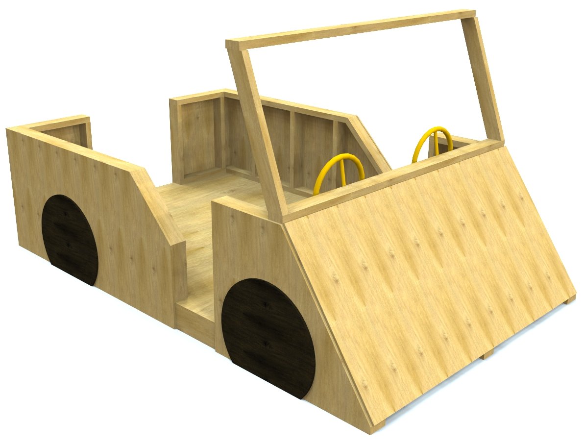 Free DIY Car Playset Plan 6x10ft Paul s Playhouses