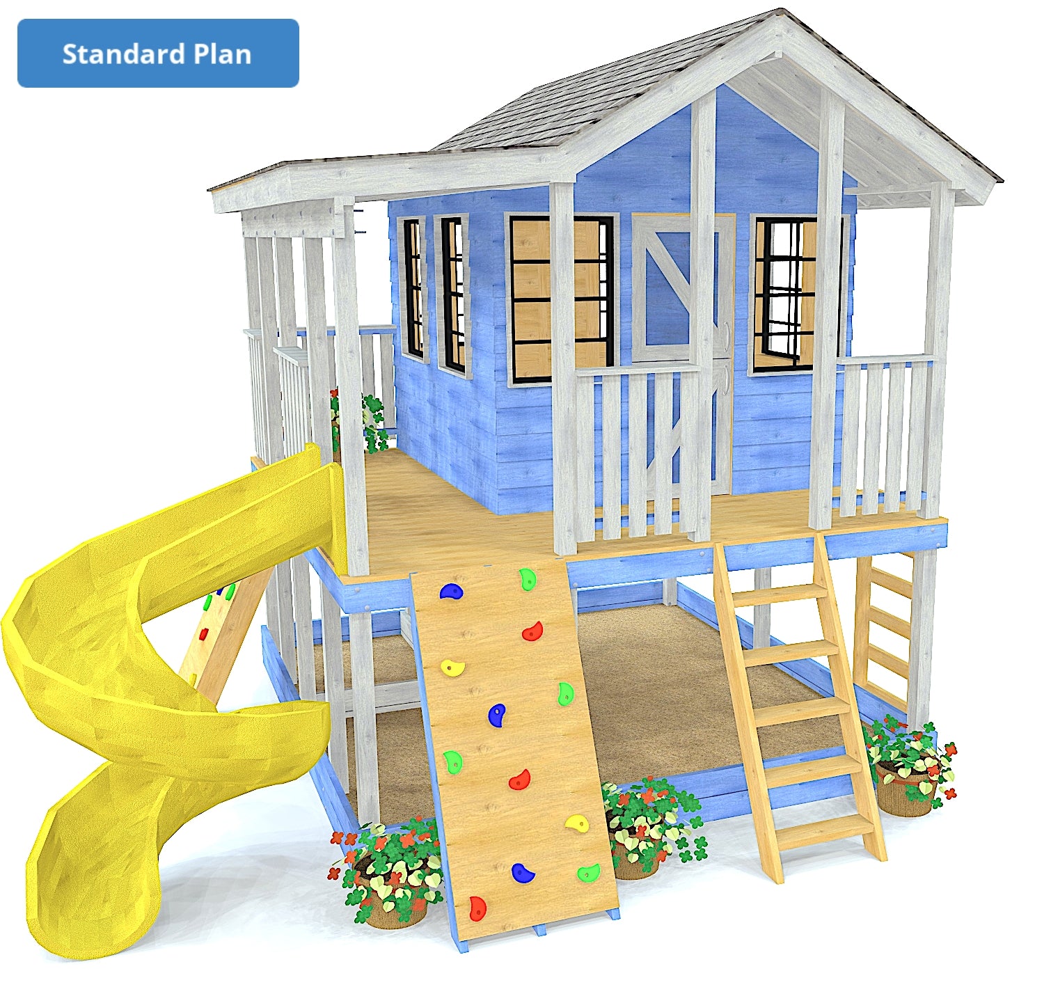 Randy's Ranch Playhouse Plan・2-Sizes
