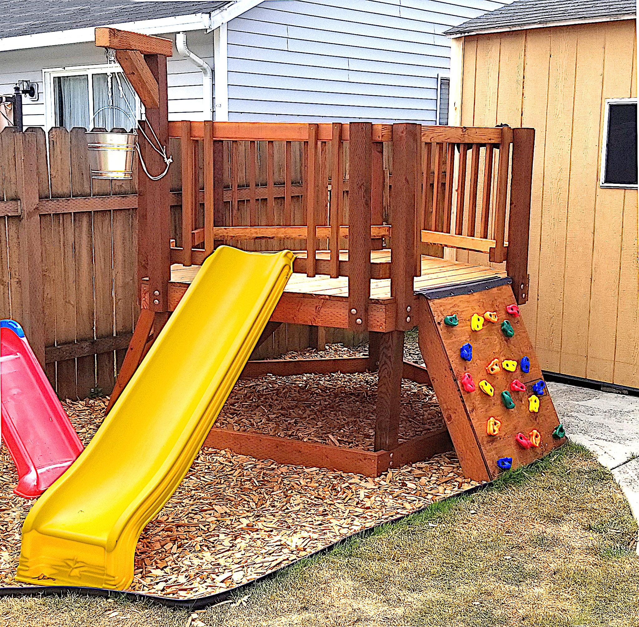 Outside playground for toddlers deals