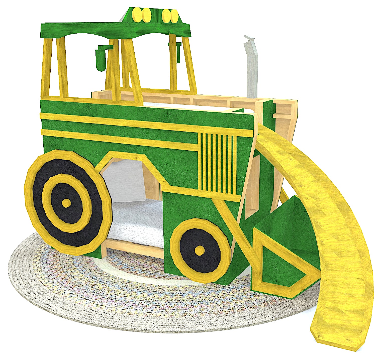 How to Make a Tractor Bunk Bed: Easy DIY Guide for Kids' Rooms
