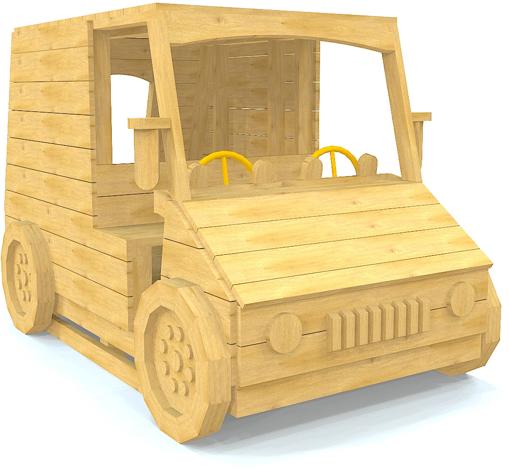 truck and van wooden playset plan