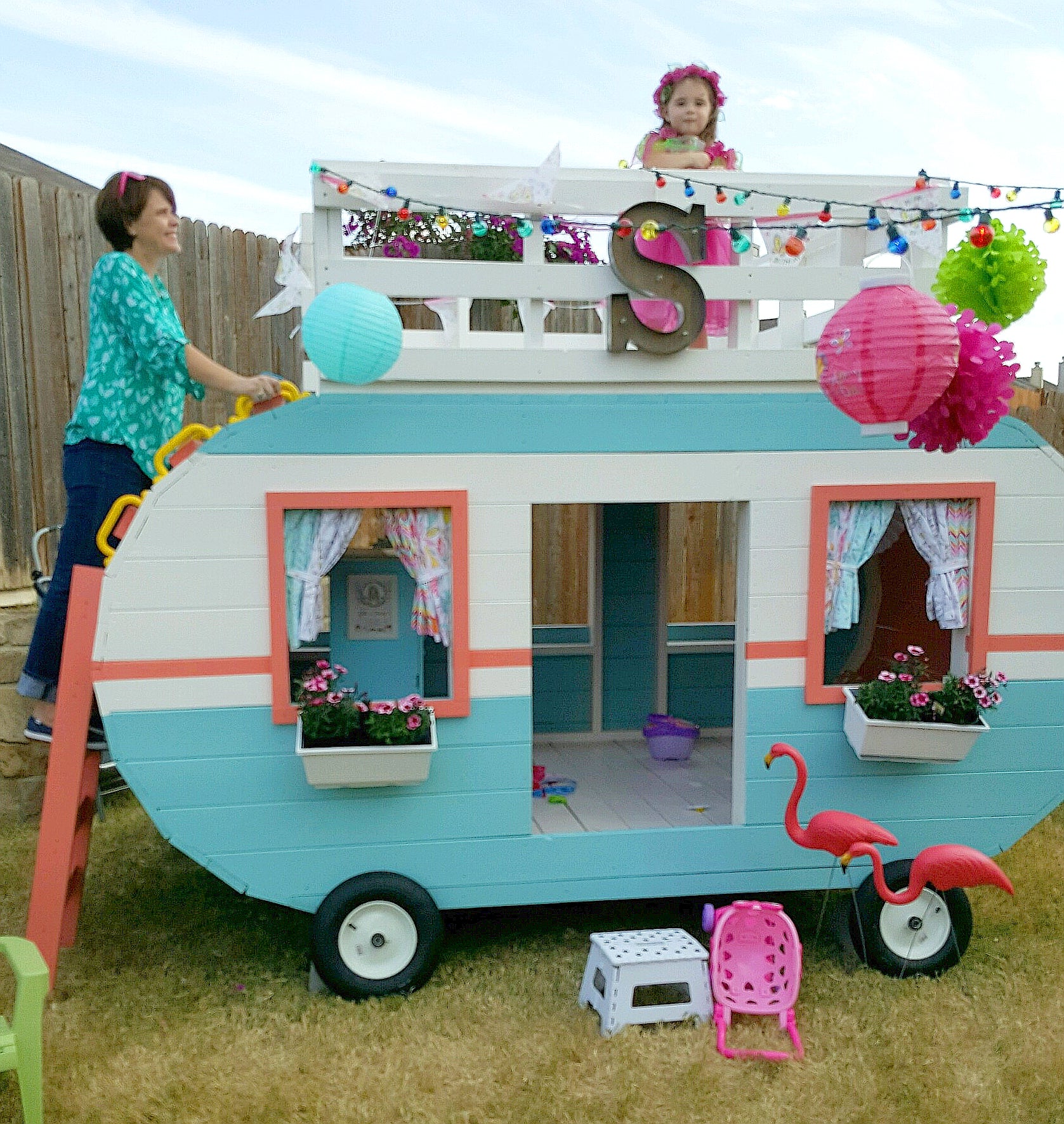 evenflo happy camper pack and play Happy Camper Playset Plan | Glamper Camper Playhouse for Kids