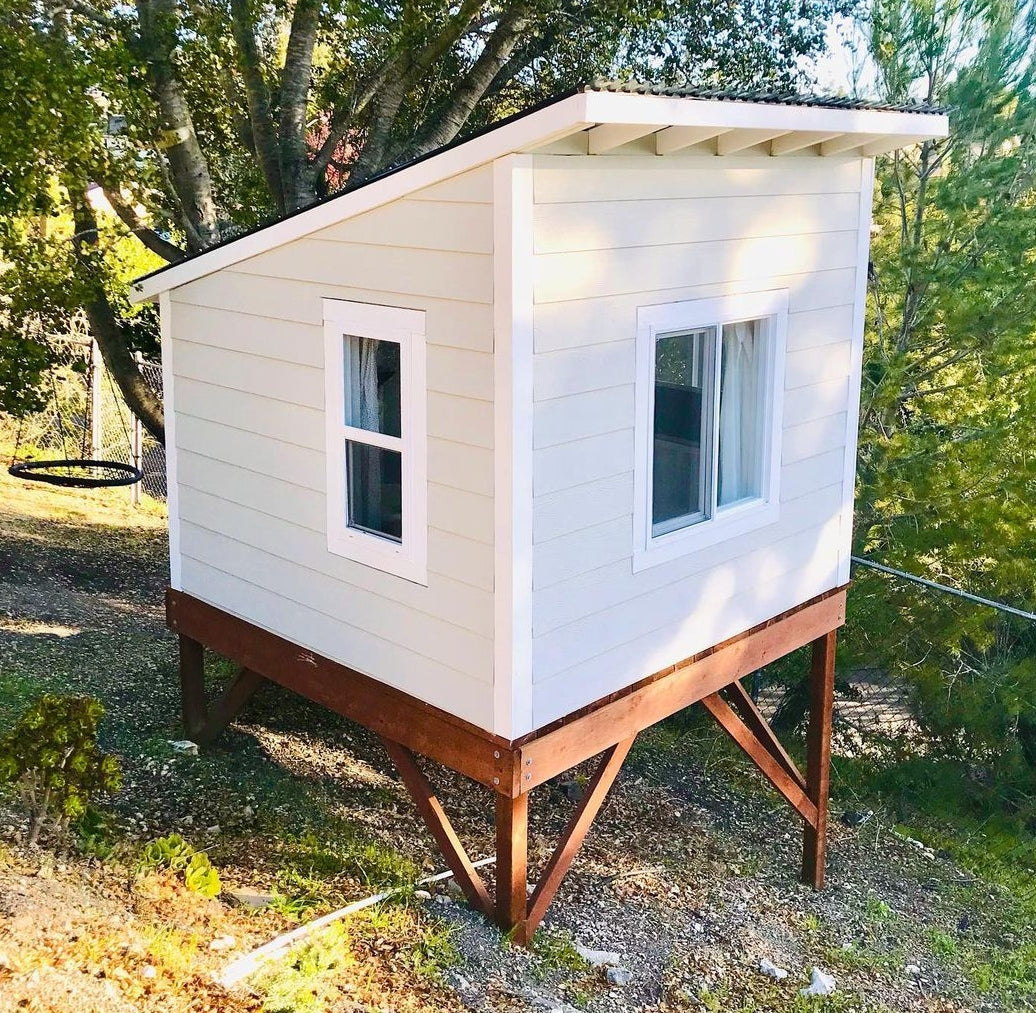 8x8 Playhouse Playhouse Shed Plans Kids Outdoor Playhouse